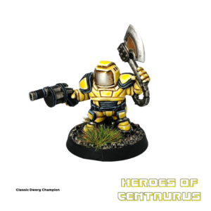 Classic Space Dwarf Sergeant with Grenade Launcher