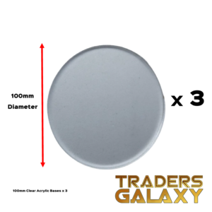 Clear 100mm Bases