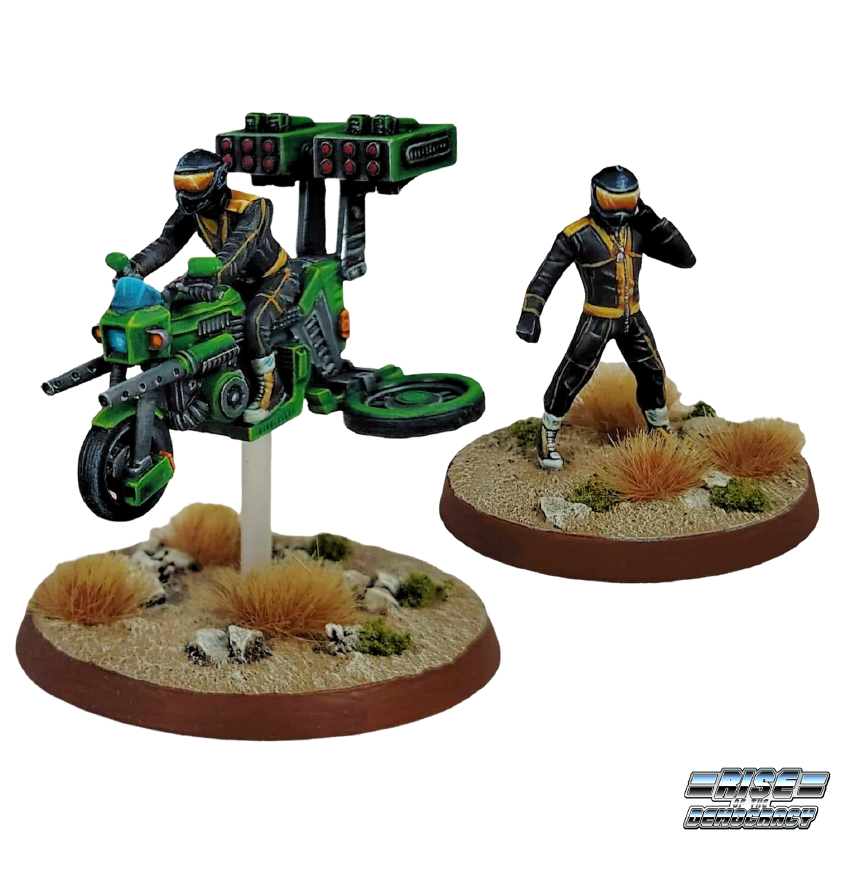 Democracy Flynn Turner with Sky Cycle