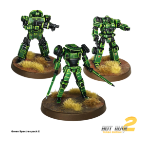 Green Spectres - Alt Versions - Helostorm, Shortstride, Brawler