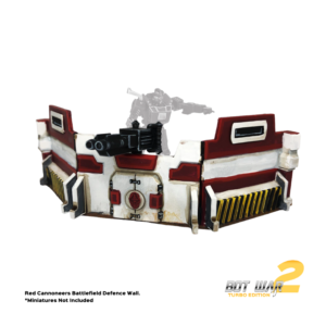 Red Cannoneers Battlefield Defence Wall