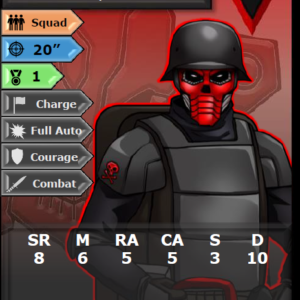 Alternative view of C.O.I.L.S Skull Guard Squad