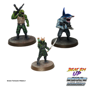 The Green Tentacle Villains Set 1