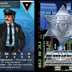 Alternative view of Motor City Police Department (Digital Stat Cards Included)