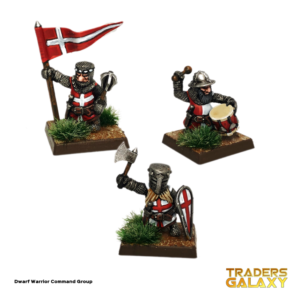 Dwarf Warrior Command Group Set 1