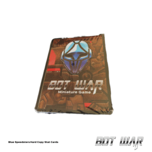 Blue Speedsters Hard Copy Stat Card Set